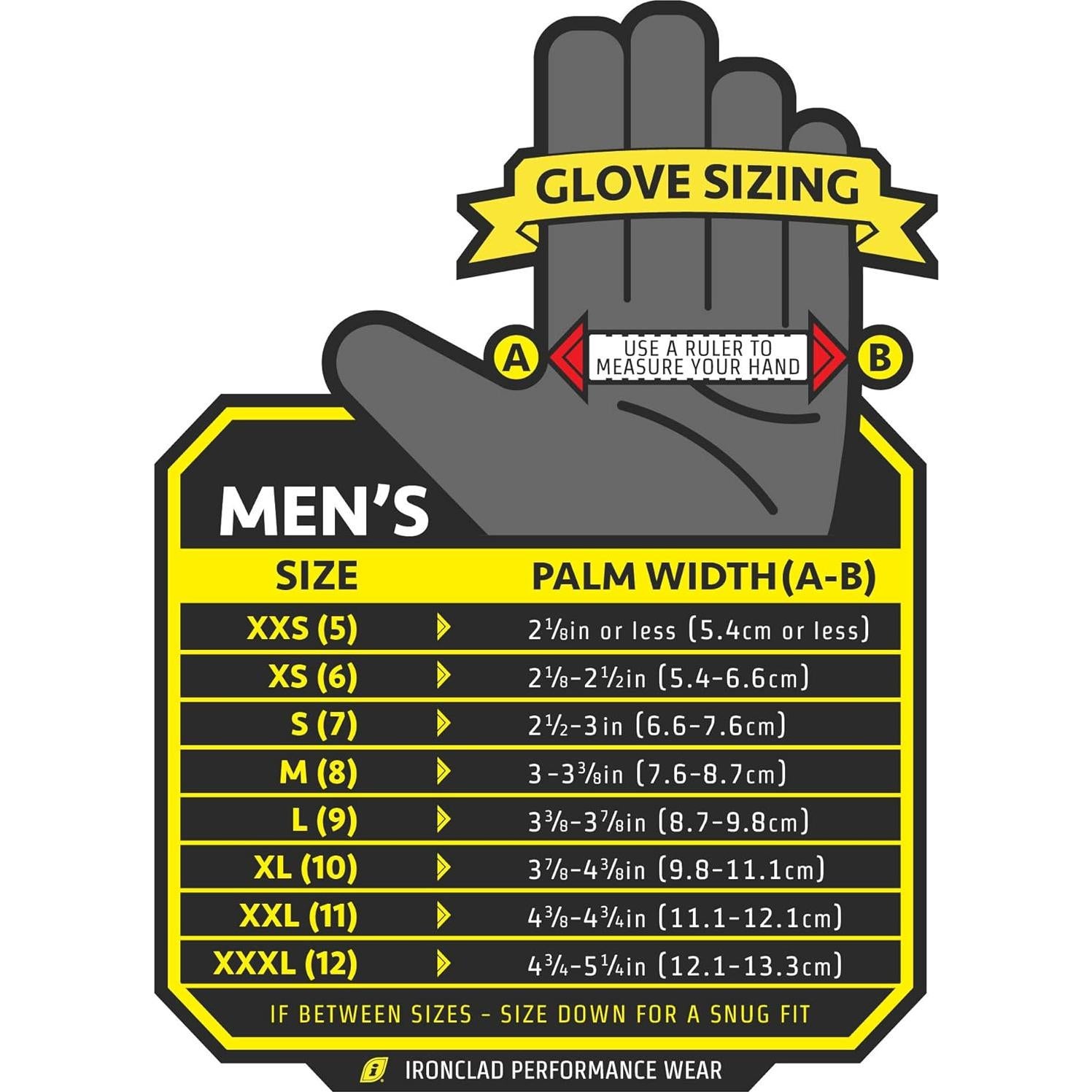 Guantes Ironclad Tundra XL - Impermeables y Aislados para Frío