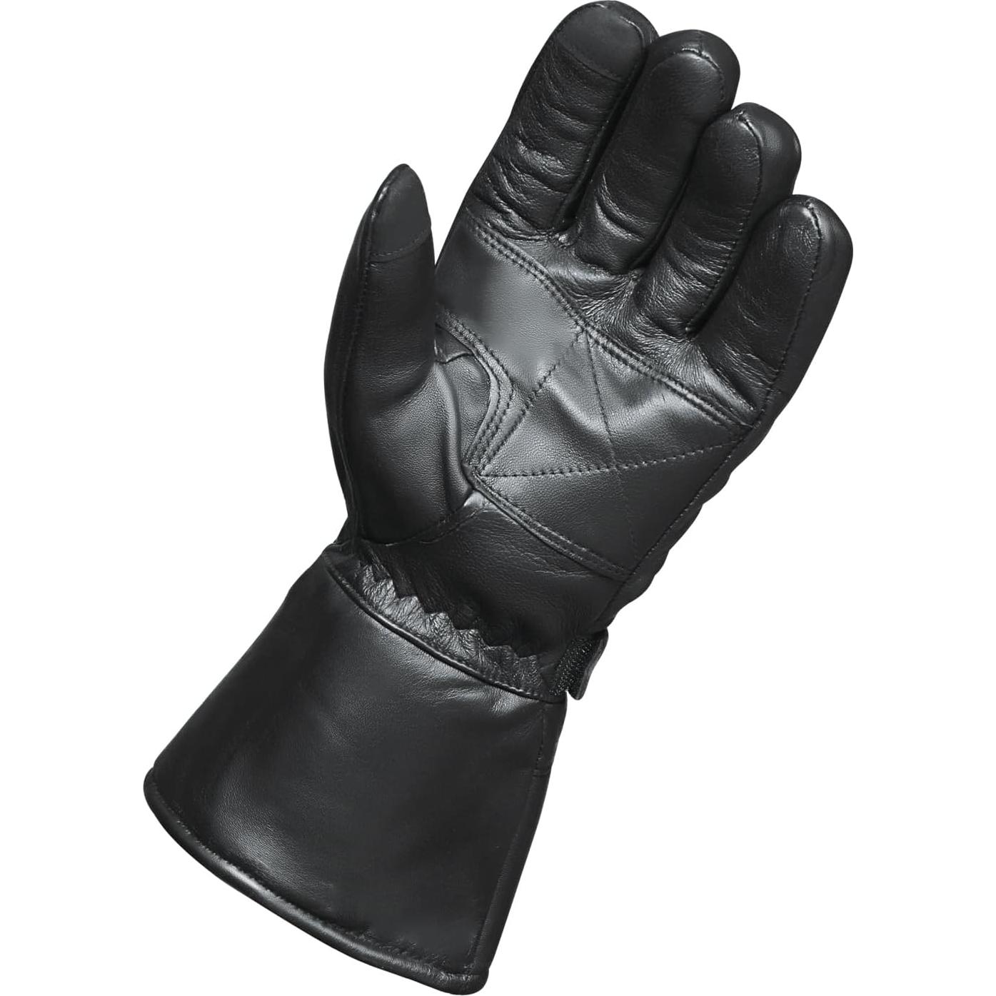 Guantes de Motocicleta de Cuero Unik 1250-00-S XL Negros