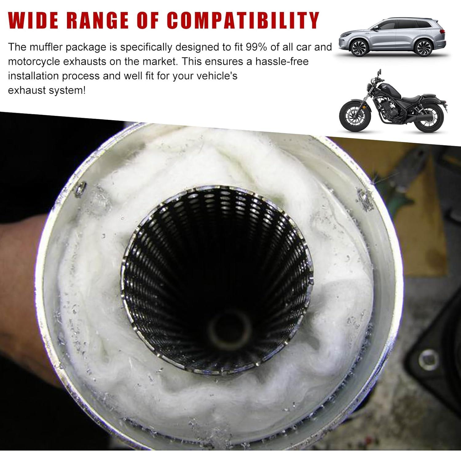 Manta de Silenciador Yourkar de Fibra de Vidrio 35.1x24.9 cm