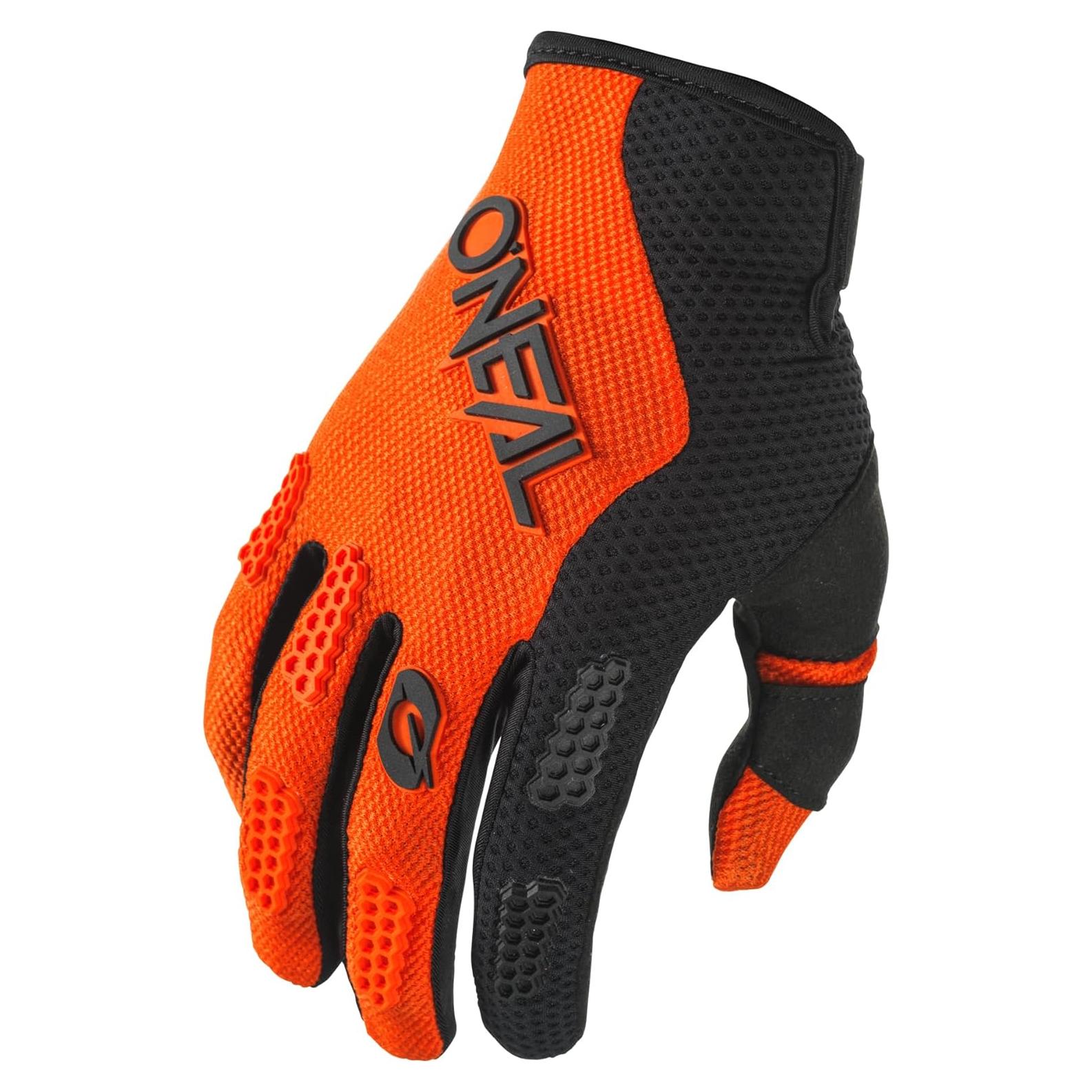 Guantes de Ciclismo O'NEAL Element para Hombre Negro/Naranja Talla 12