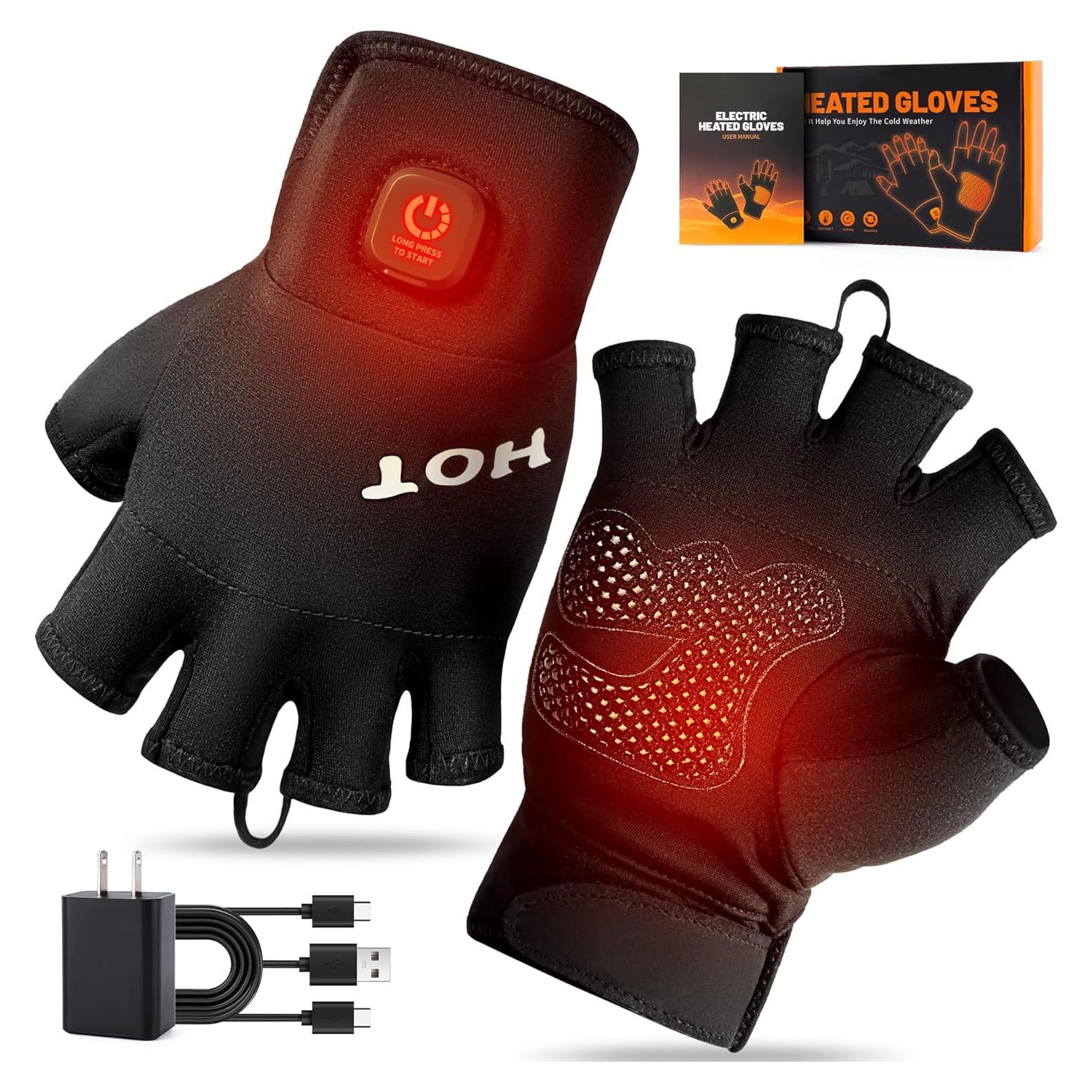 Guantes Calentados Wenyueyan Unisex Táctiles 3000mAh