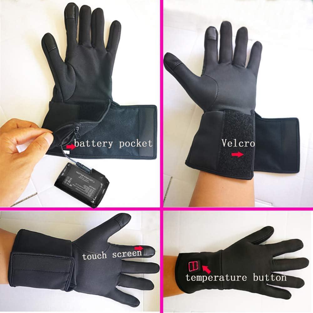 Guantes Calentados Eléctricos LPCRILLY Talla Pequeña 3 Niveles