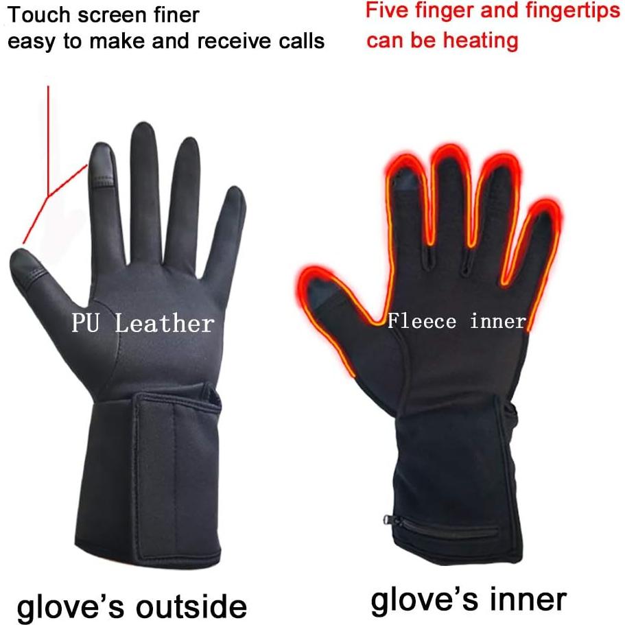 Guantes Calentados Eléctricos LPCRILLY Talla Pequeña 3 Niveles