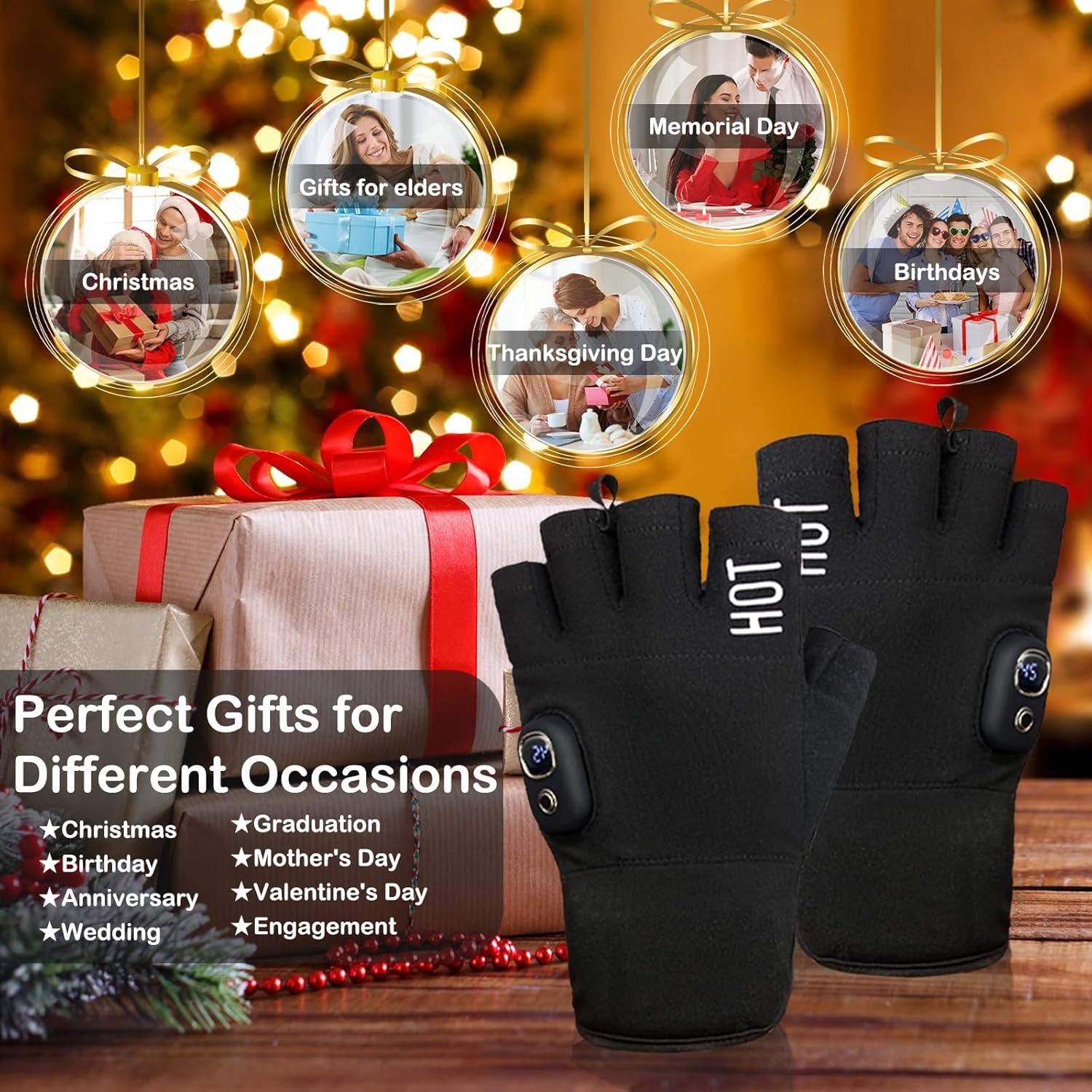 Guantes Táctiles Calentados Eléctricos Yoostooper Unisex 2000mAh