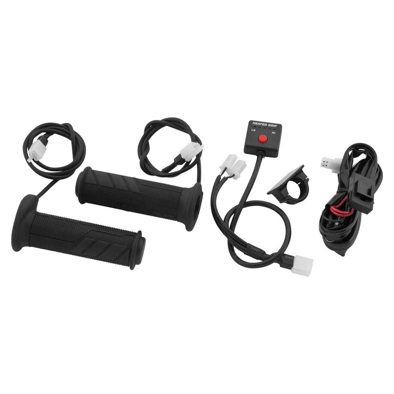 Empuñaduras Calentadas BikeMaster 7/8 120mm Negro 12V