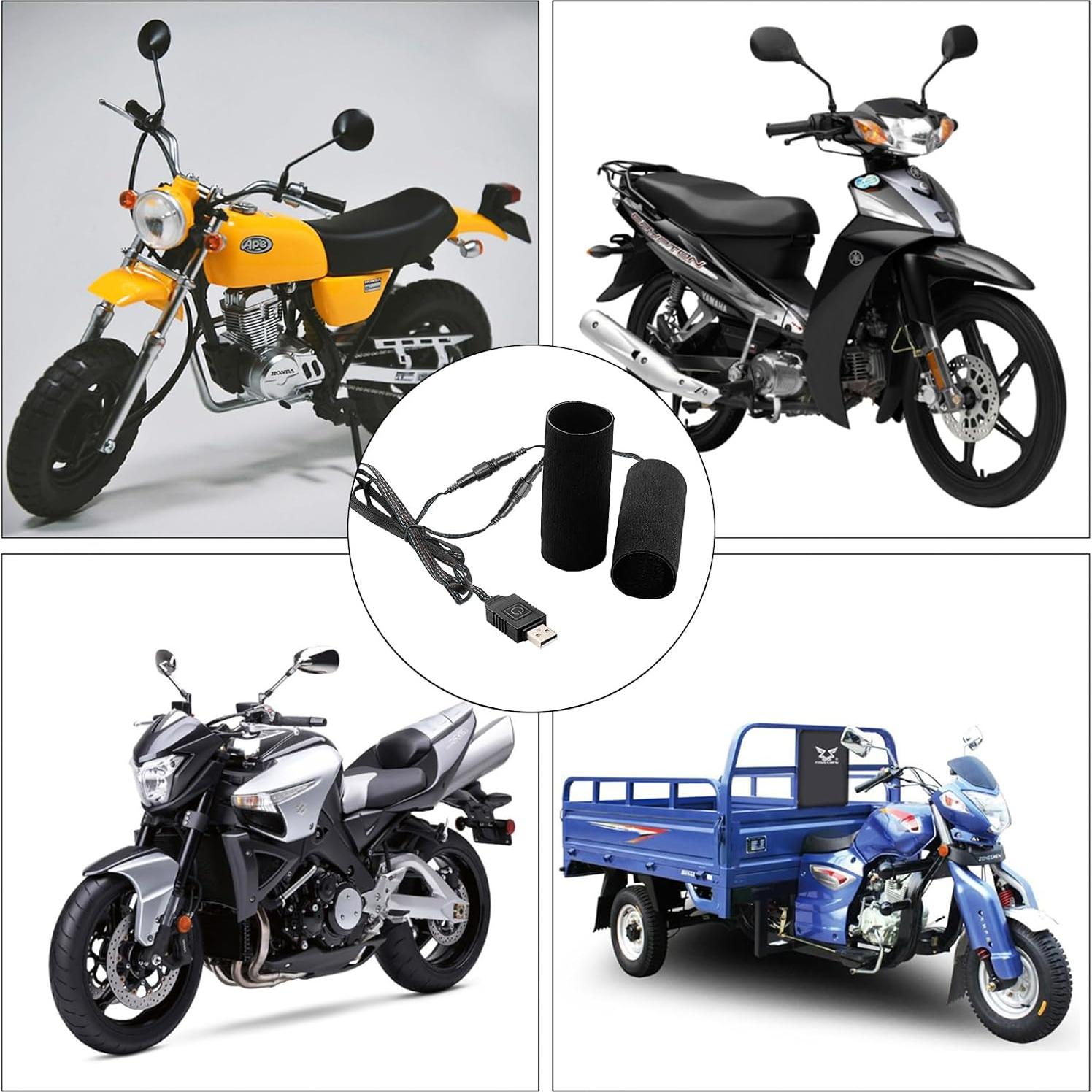 Cubierta de Agarre Calentado Powersports 5V USB Impermeable