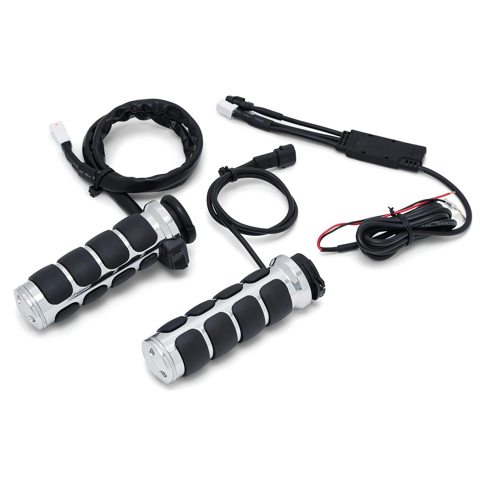 Puños ISO-Calentados Kuryakyn 6471 para Harley 1996-2020