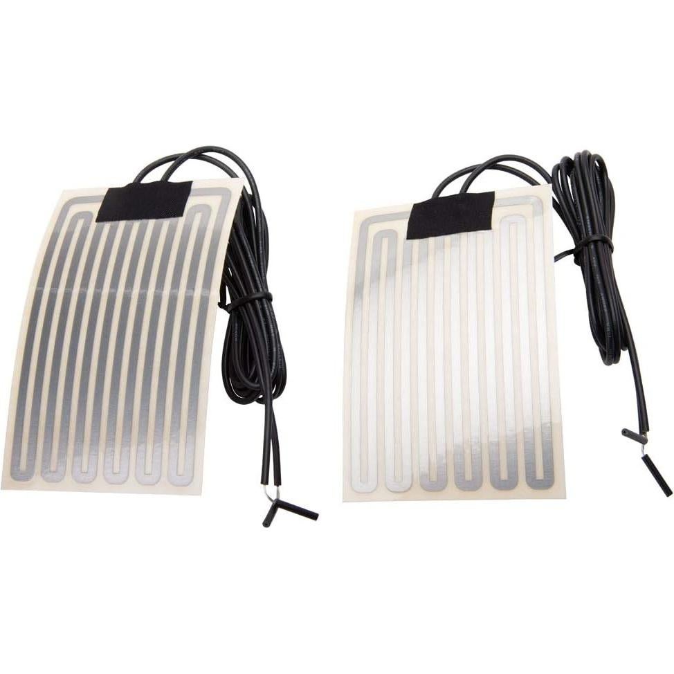 Kit de Agarre Calentado Tusk para ATV - Goma Negra con Control Digital