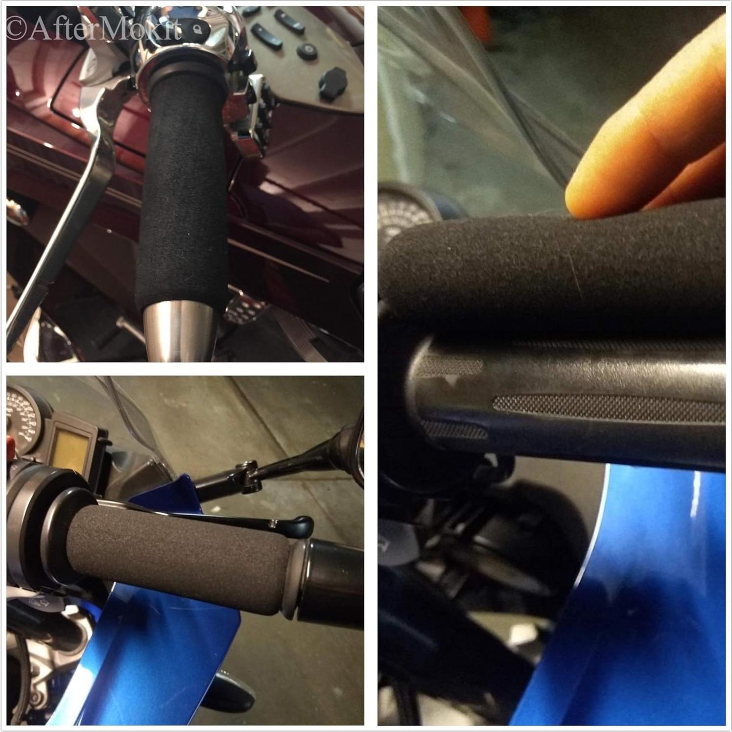 Cubiertas de Agarre HASkulle para Manos Grandes 5" Negro