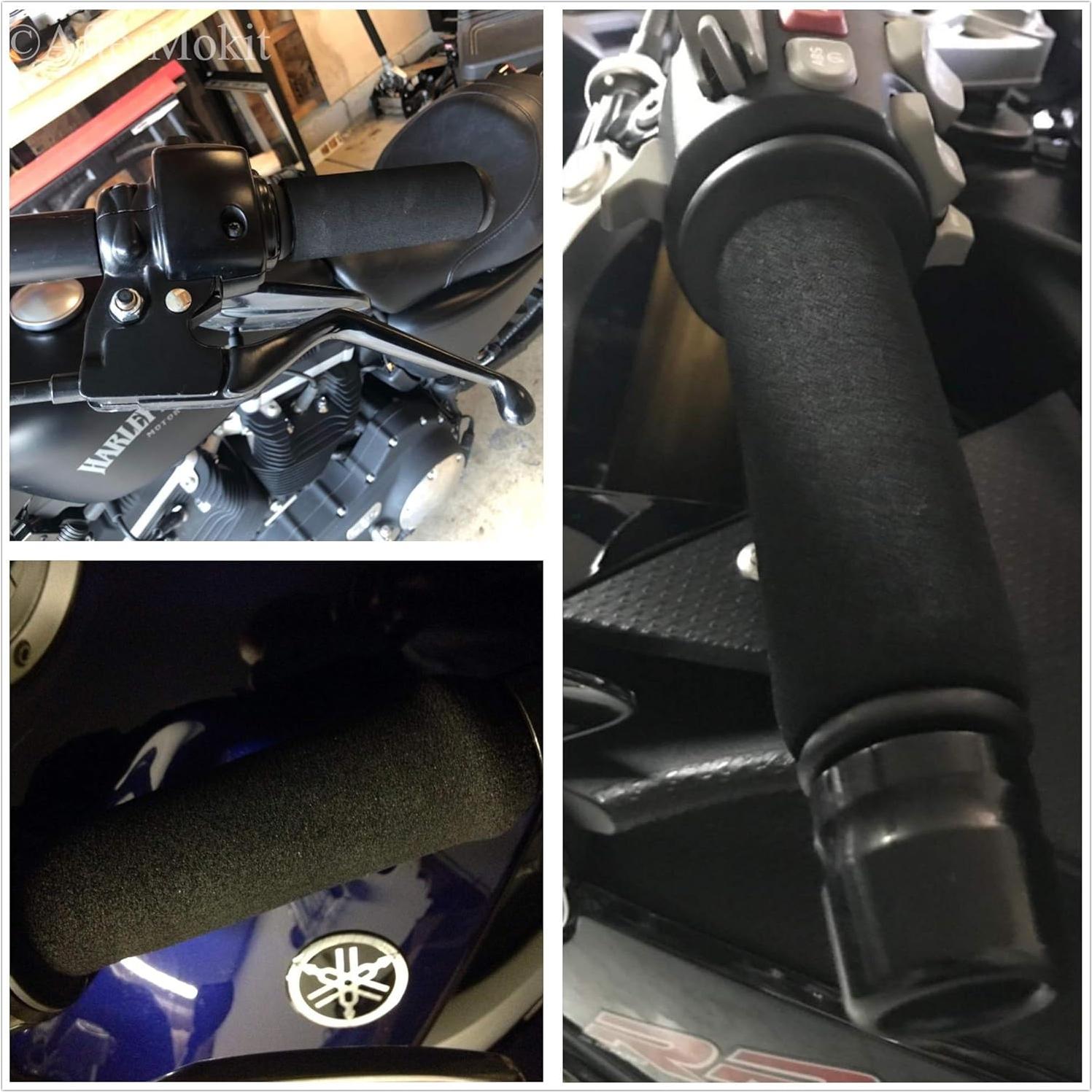 Cubiertas de Agarre HASkulle para Manos Grandes 5" Negro