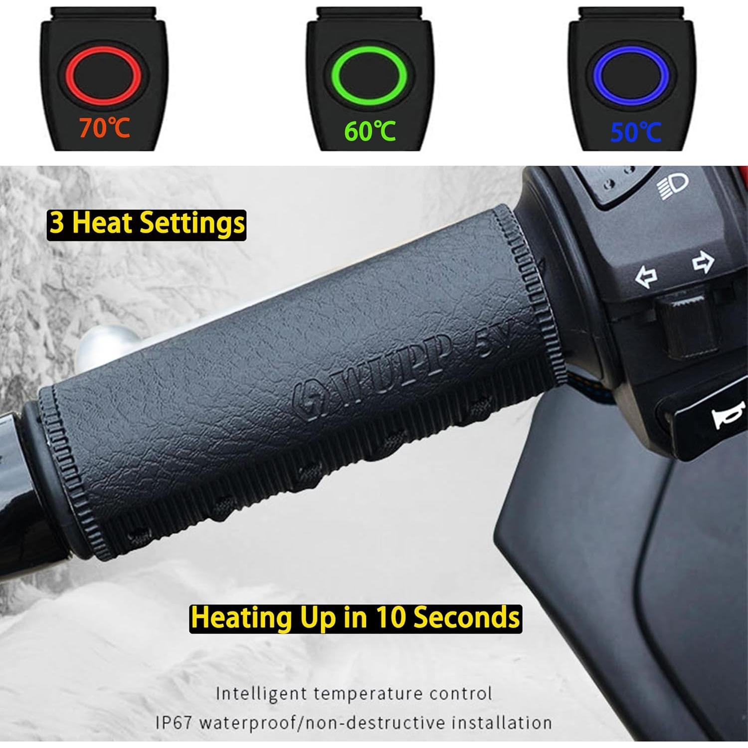 Cubiertas Calentadas para Manillares OXWIND USB 5V IP67