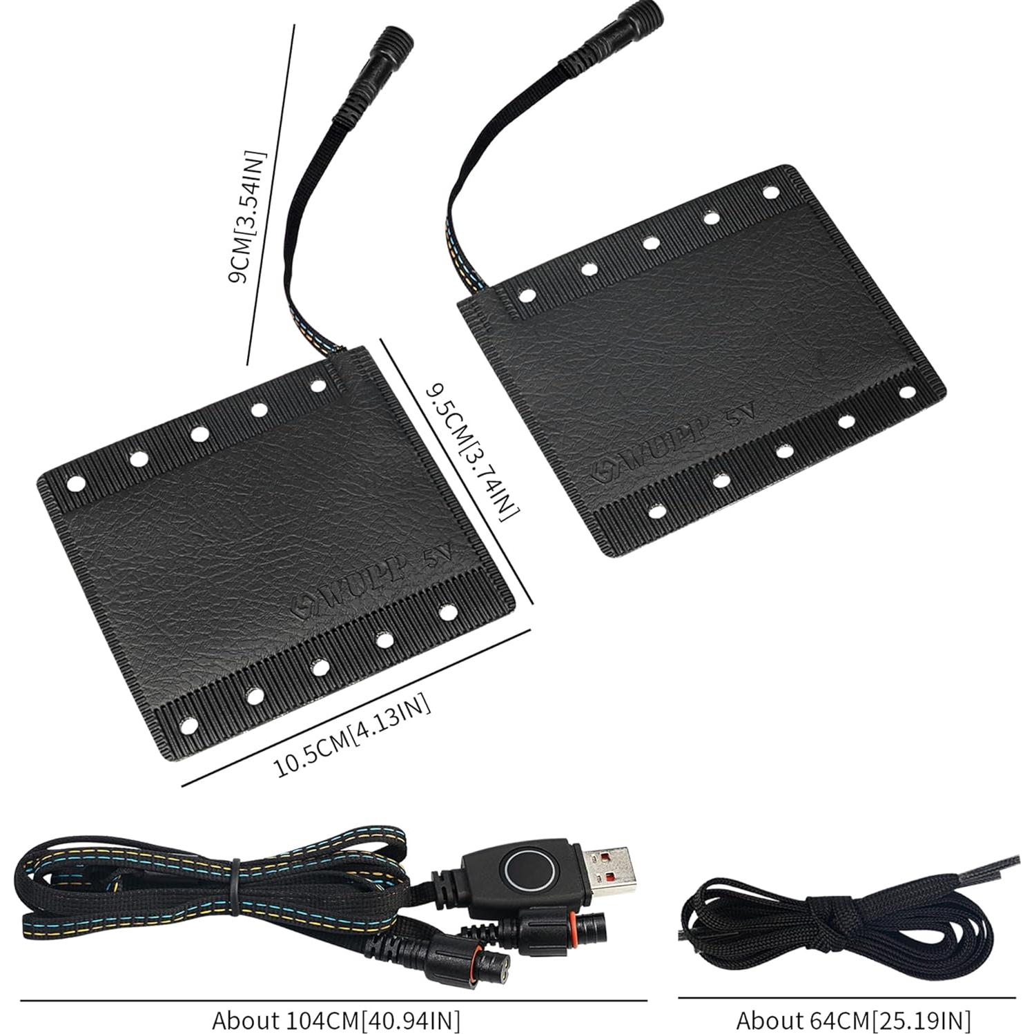 Cubiertas Calentadas para Manillares OXWIND USB 5V IP67