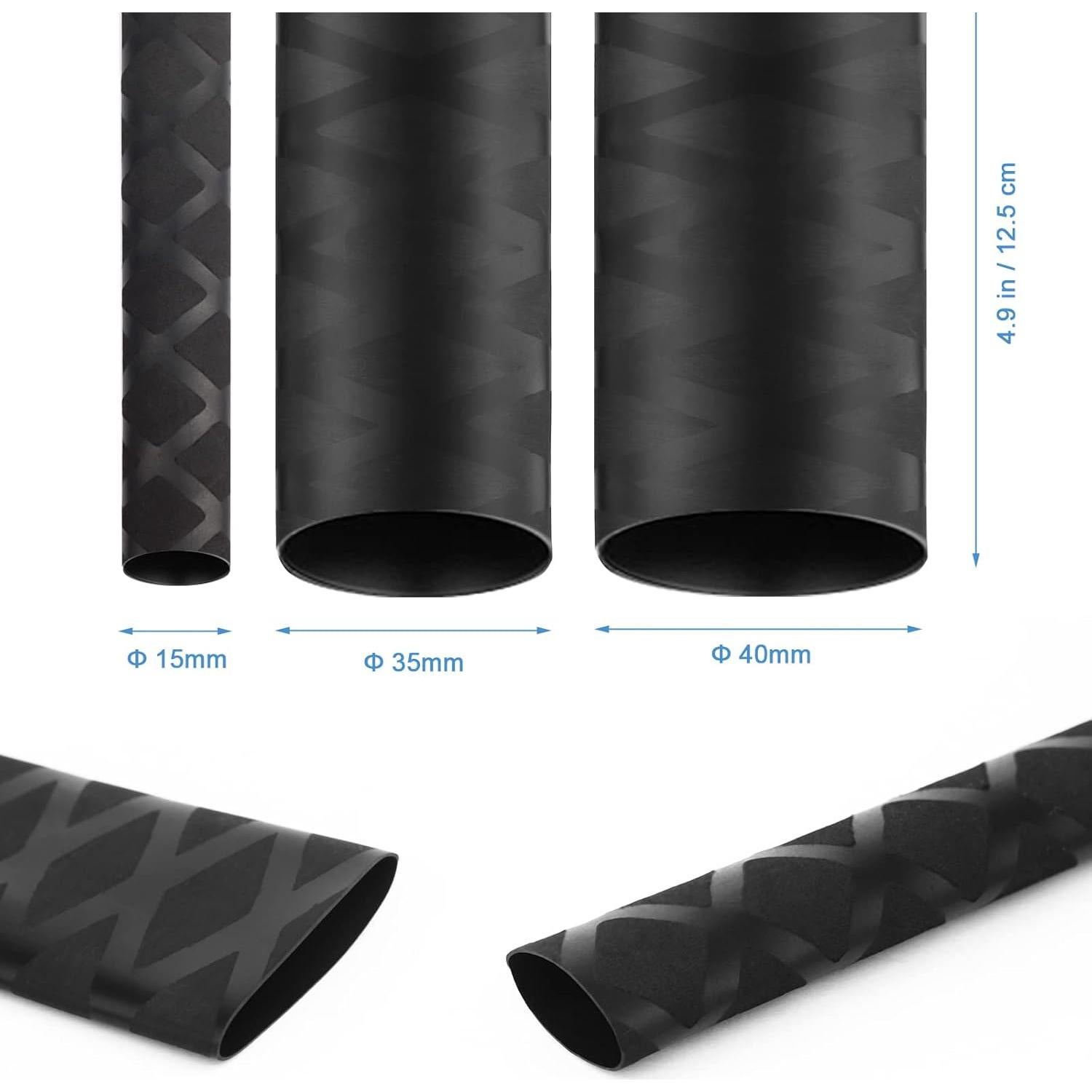 Manga de Agarre Antideslizante WALLFID para Motocicleta 125mm