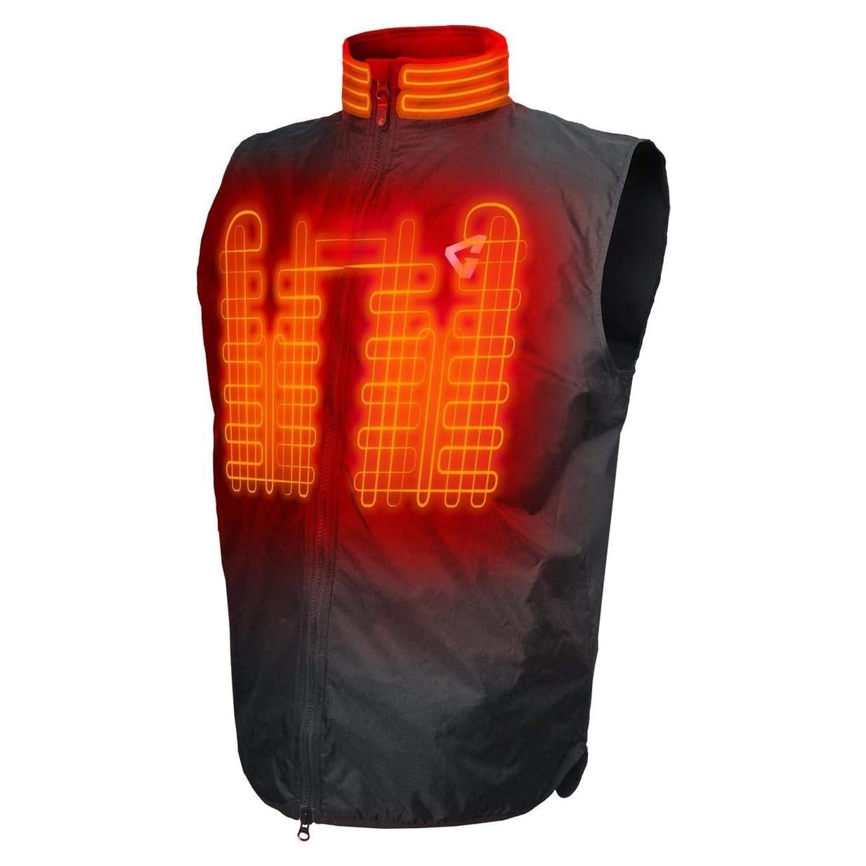 Chaleco Térmico Unisex Gerbing 12V Resistente al Viento