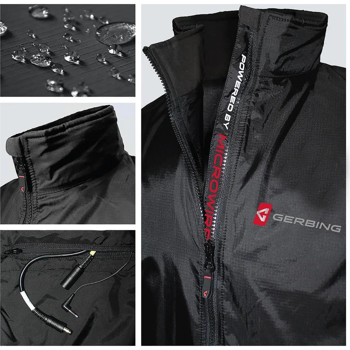 Chaleco Térmico Unisex Gerbing 12V Resistente al Viento