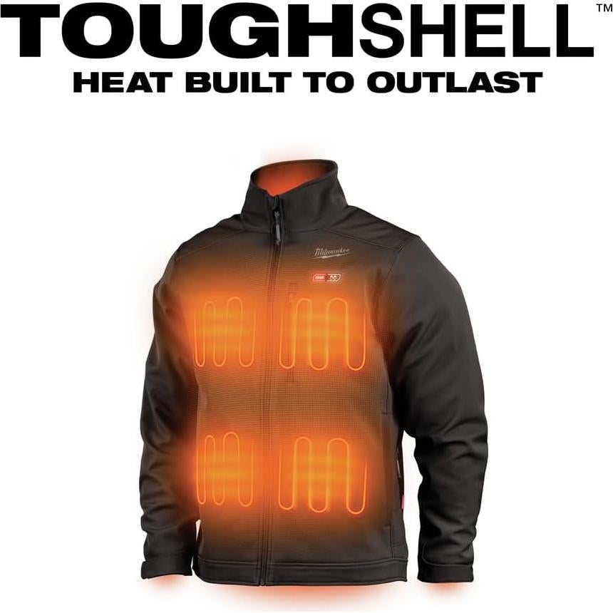 Chaqueta Térmica Milwaukee M12 TOUGHSHELL XL 100% Poliéster