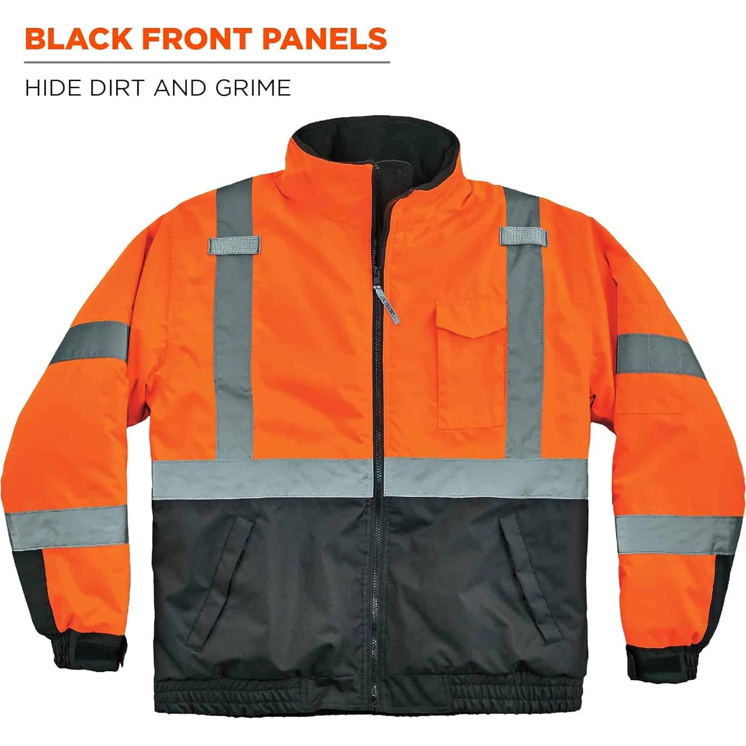 Chaqueta de Seguridad Bomber Hi Vis Ergodyne 8377 Naranja