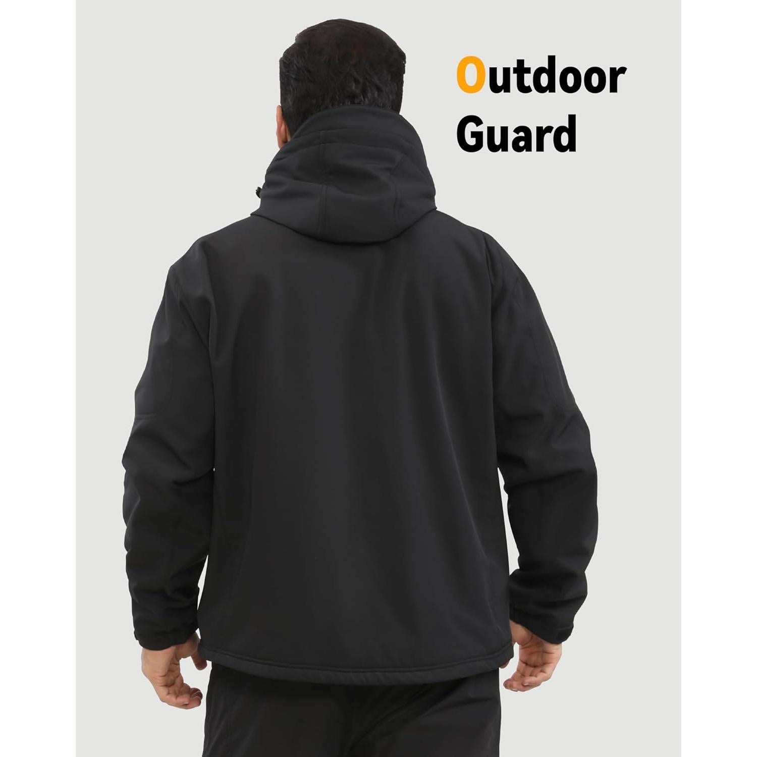 Chaqueta Calentada de Grafeno Wulcea para Hombres 12V 18400mAh