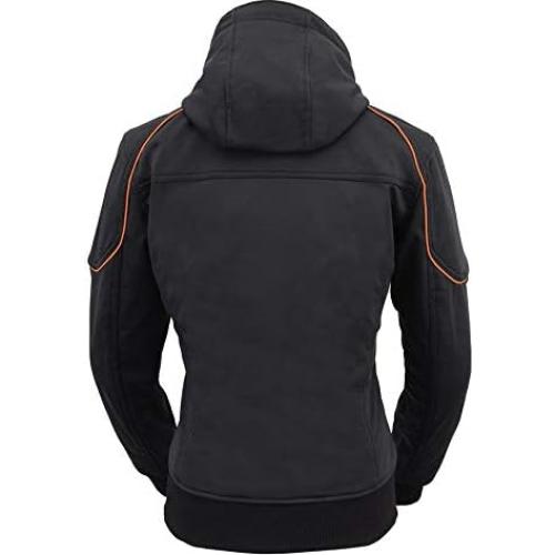 Chaqueta de Motocicleta Mujer Milwaukee Leather MPL2764 Negra