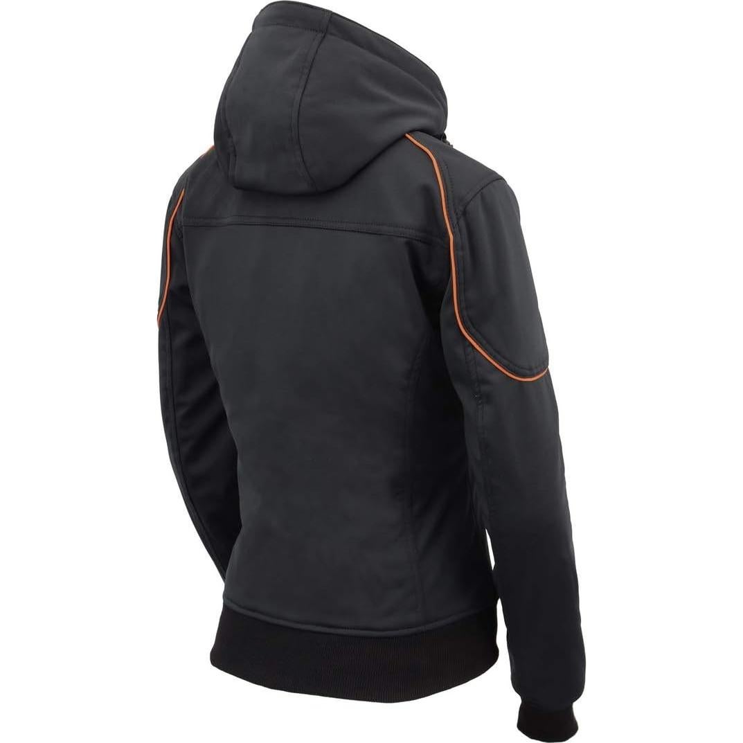 Chaqueta de Motocicleta Mujer Milwaukee Leather MPL2764 Negra
