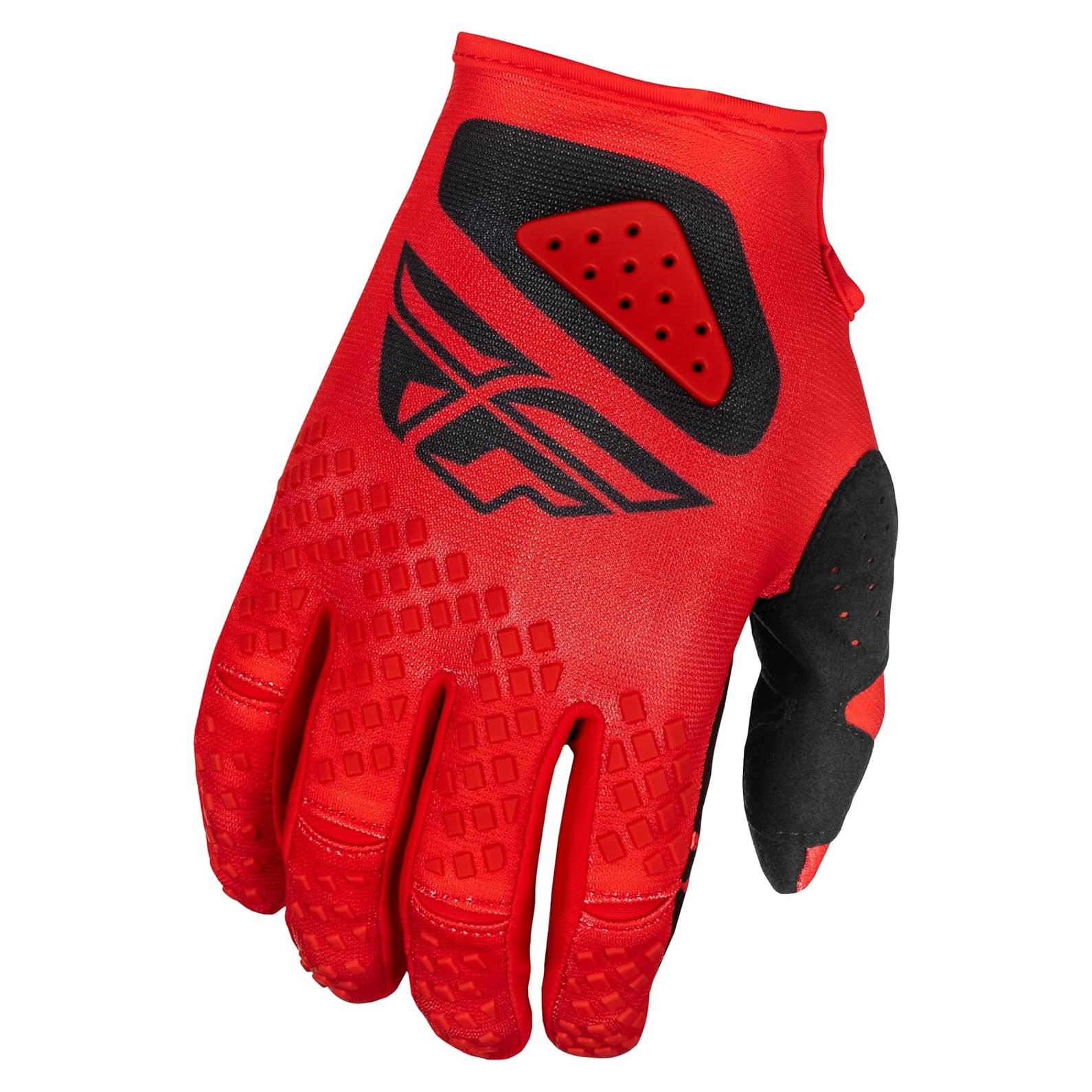 Guantes de Ciclismo Fly Racing Kinetic Center Rojo/Negro Grande