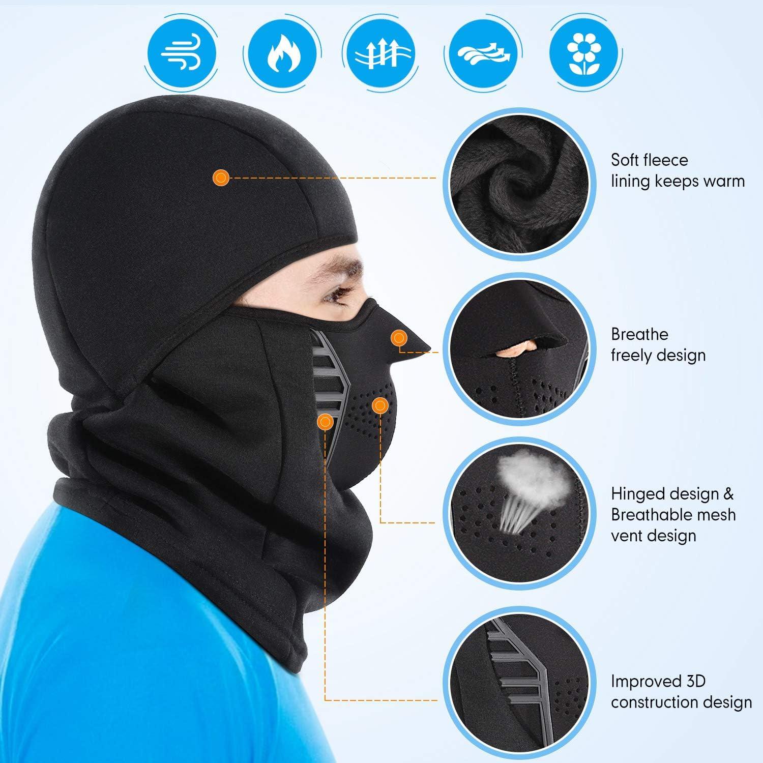 Balaclava IRELIA Térmica Polar Unisex a Prueba de Viento
