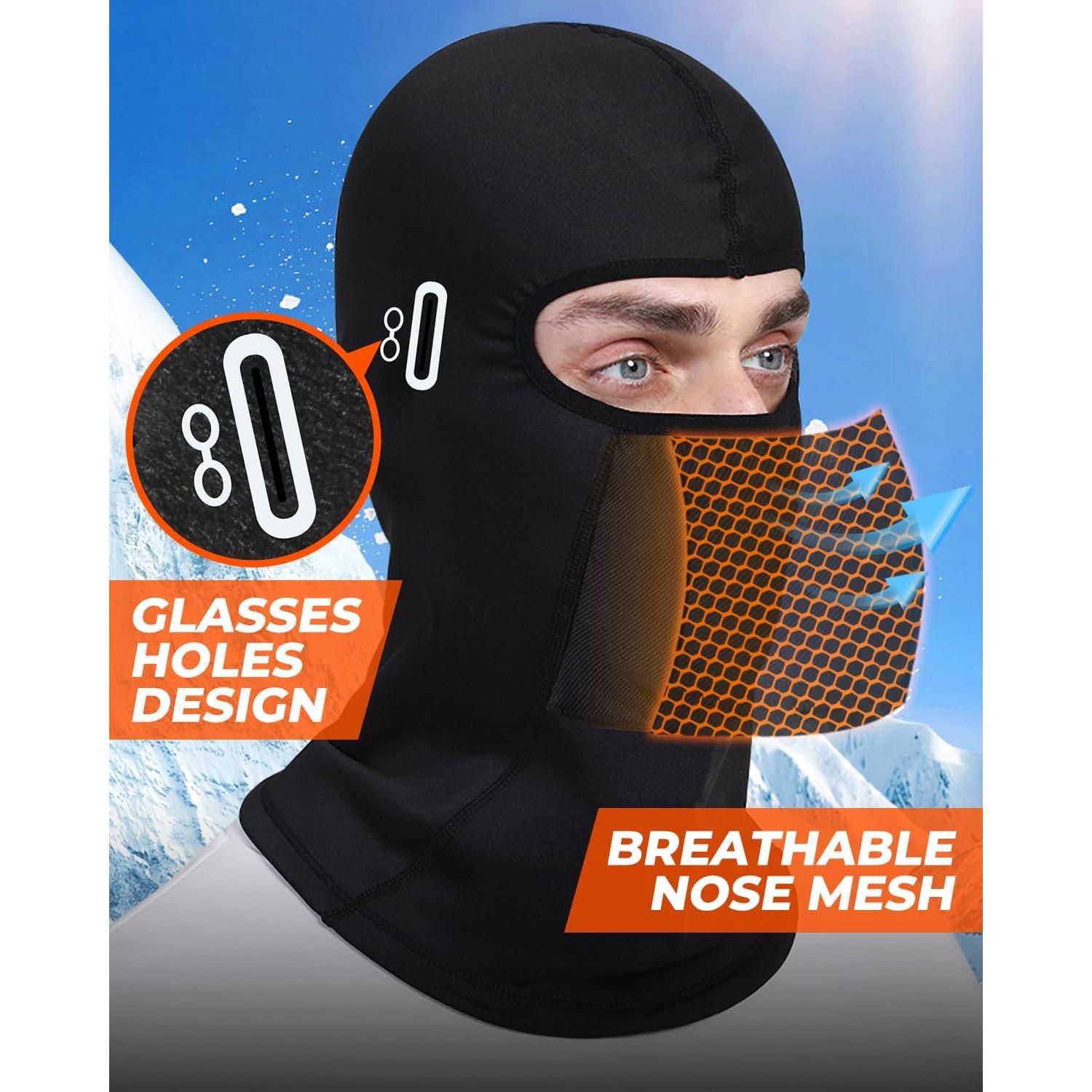 Balaclava de Esquí Venswell para Climas Fríos - Forro Polar