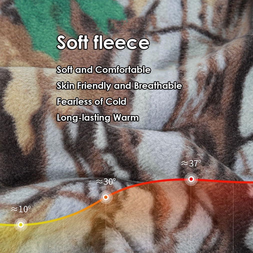 Pasamontañas de Forro Polar AILONSHAWN - Máscara Invierno Unisex