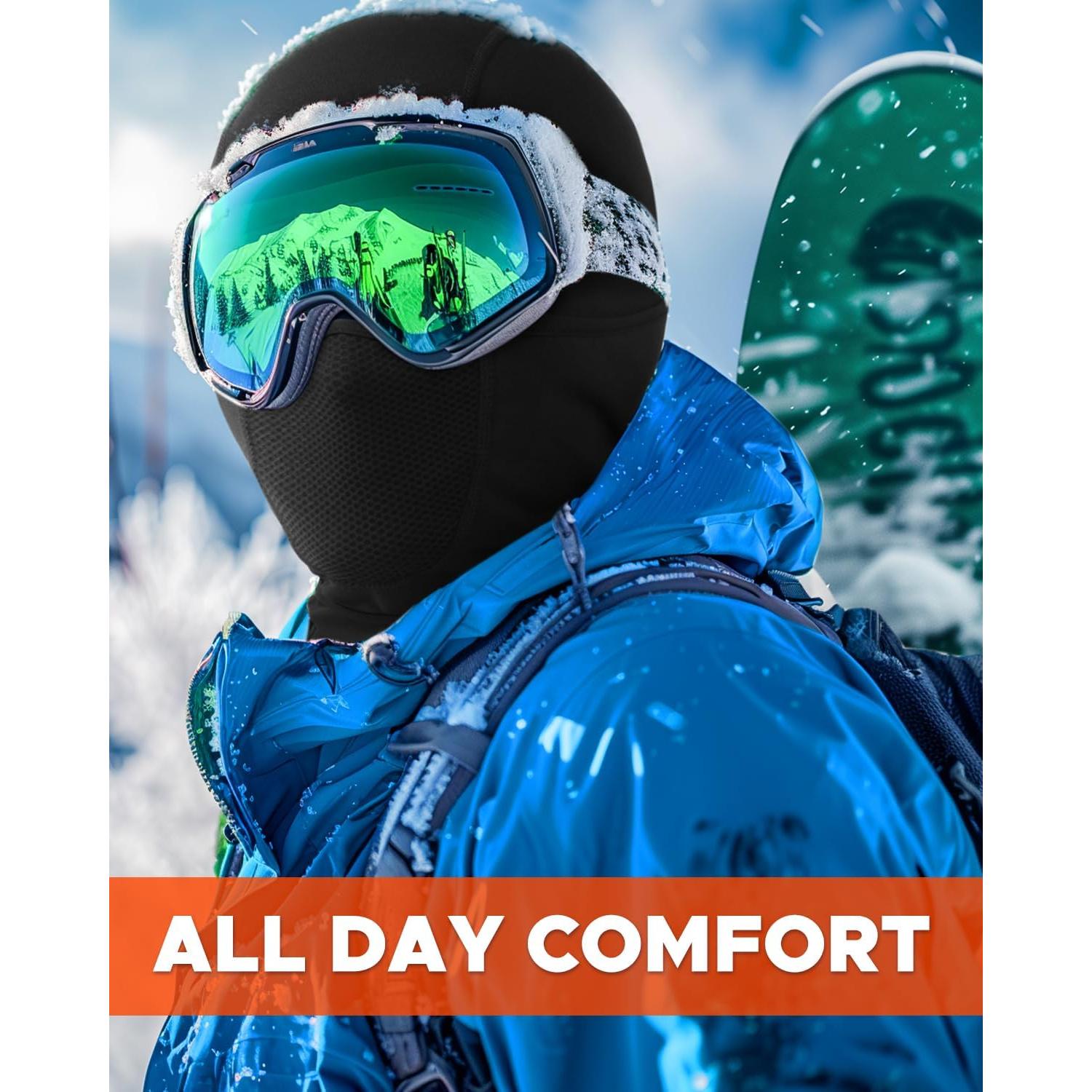 Máscara Balaclava Polar BEACE Unisex para Esquí y Frío