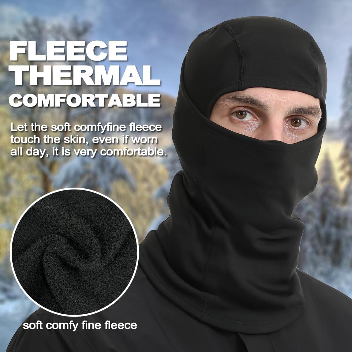 Máscara Balaclava Térmica Polar Unisex para Esquiar y Motocicleta