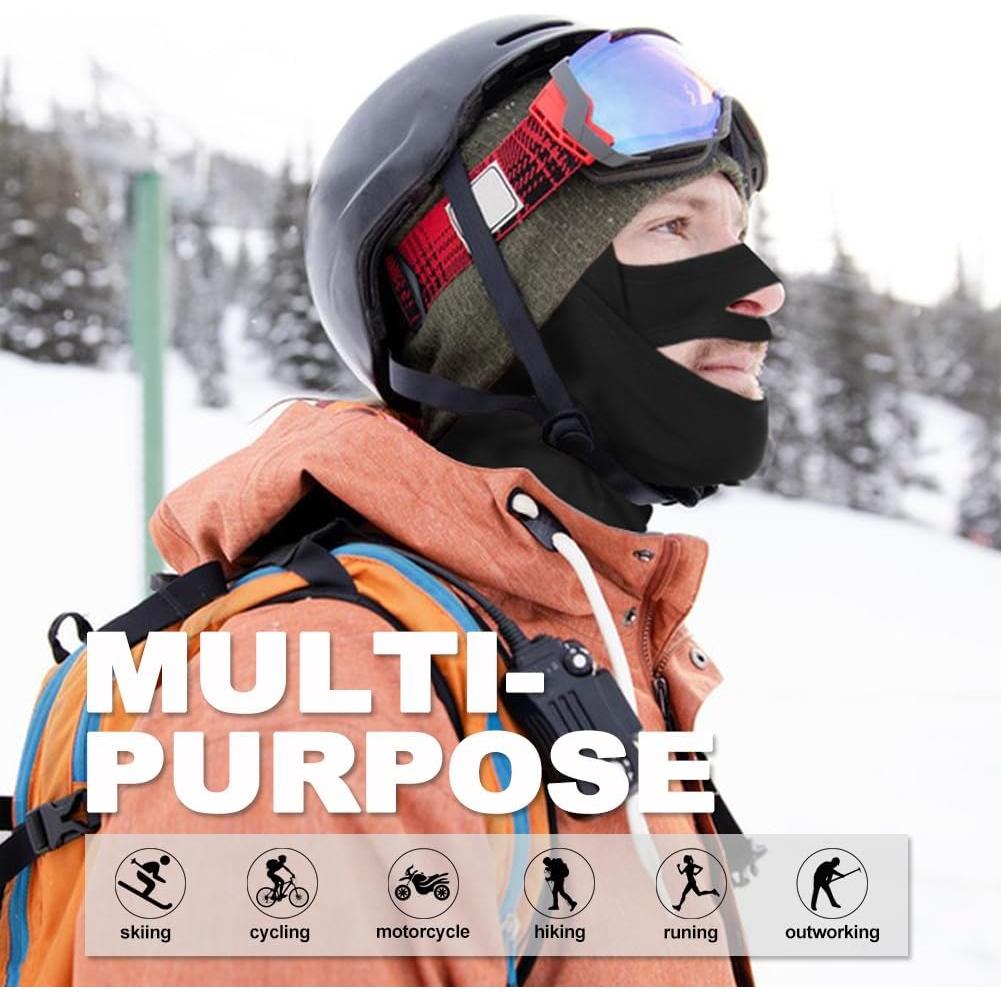Máscara Balaclava Térmica Polar Unisex para Esquiar y Motocicleta