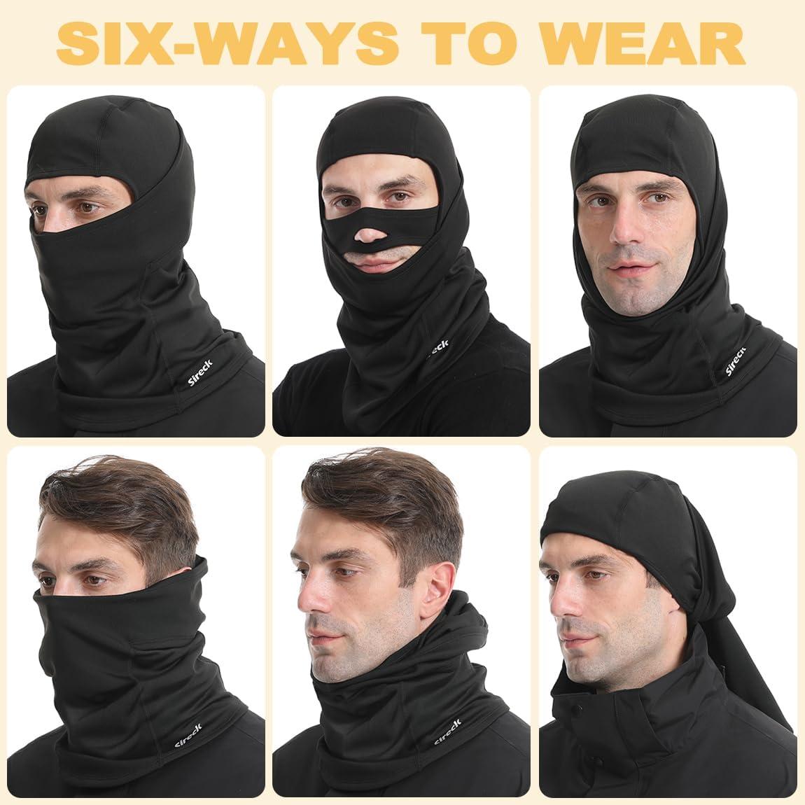 Máscara Balaclava Térmica Polar Unisex para Esquiar y Motocicleta