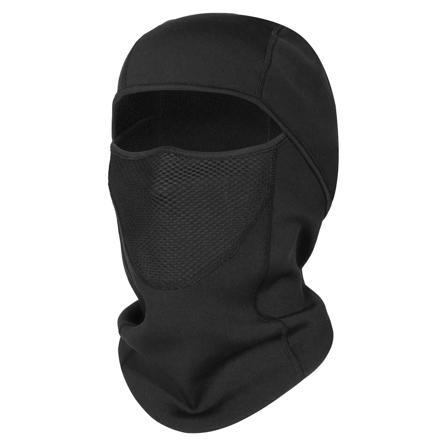 Balaclava Térmica QXQIANXIYE para Esquí - Unisex, Negro