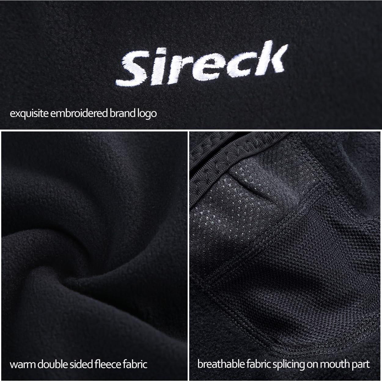 Pasamontañas Térmico Polar Unisex a Prueba de Viento - Negro