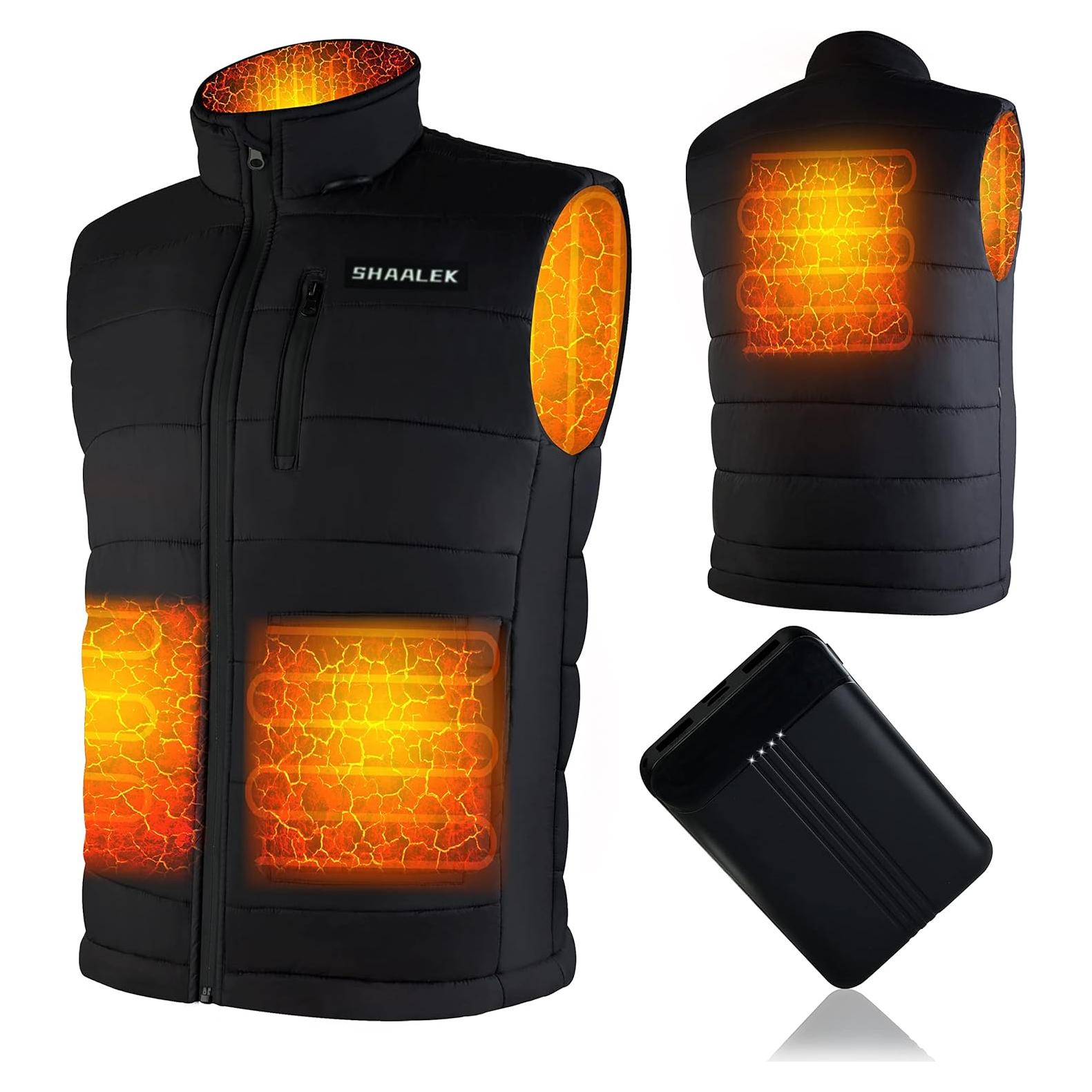 Chaleco Térmico Unisex CHAALEK con Batería 10000mAh