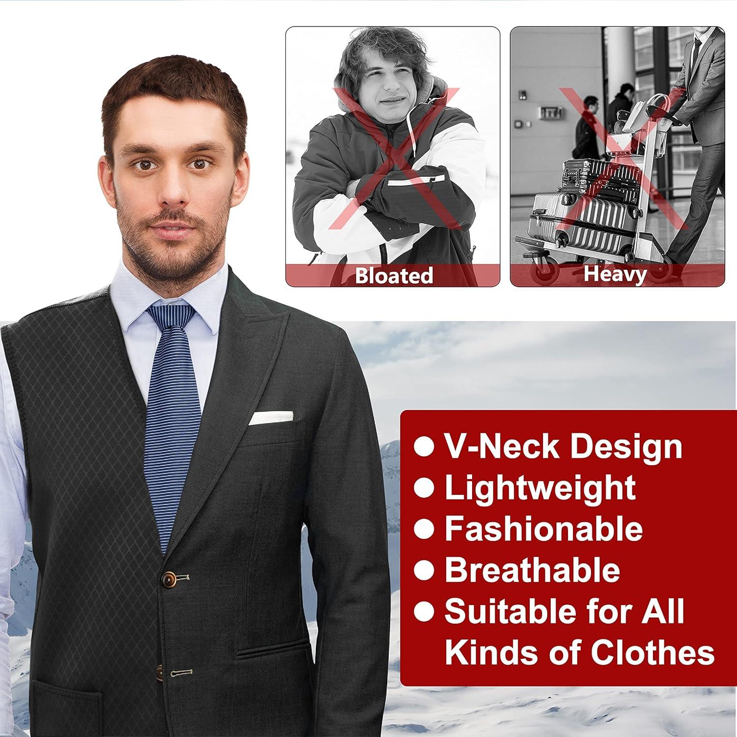 Chaleco Térmico SHAALEK Unisex con Batería 10000mAh - Invierno