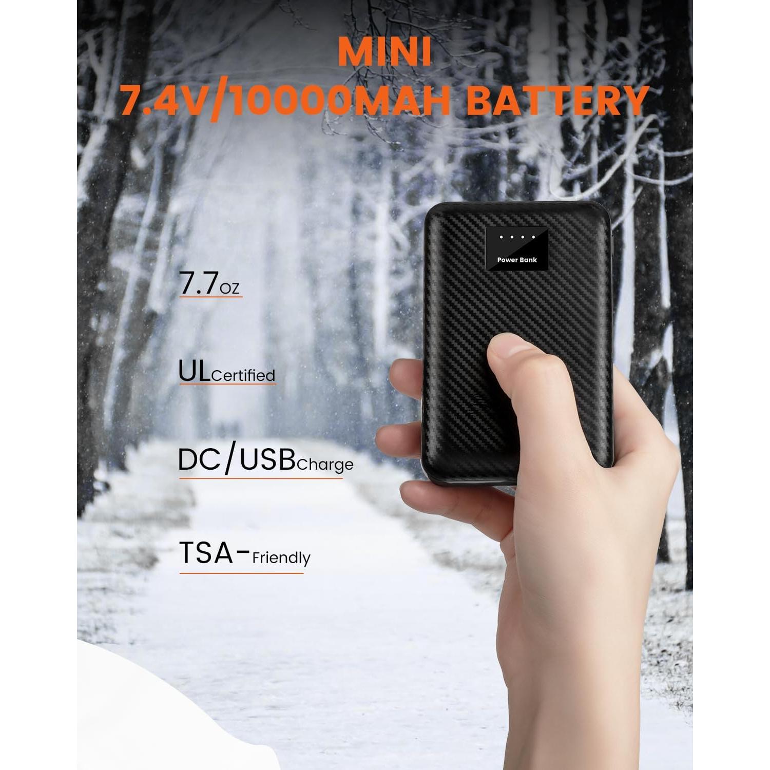 Chaleco Térmico Bitlyle para Hombres XL 11 Zonas Calentadas