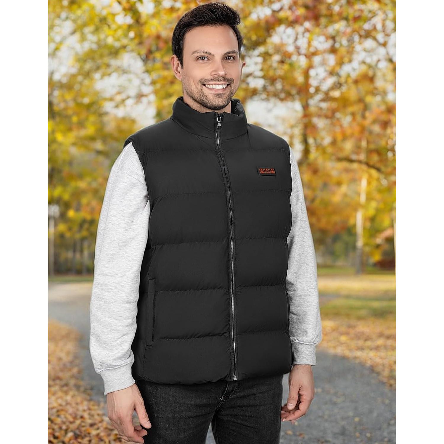 Chaleco Térmico Bitlyle para Hombres XL 11 Zonas Calentadas