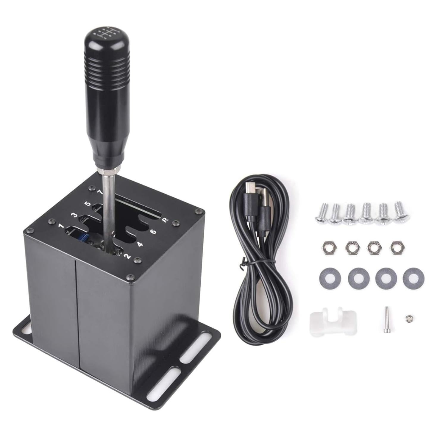 Simulador USB Shifter ZHSYMX 7+R para PC Compatible G29 G27