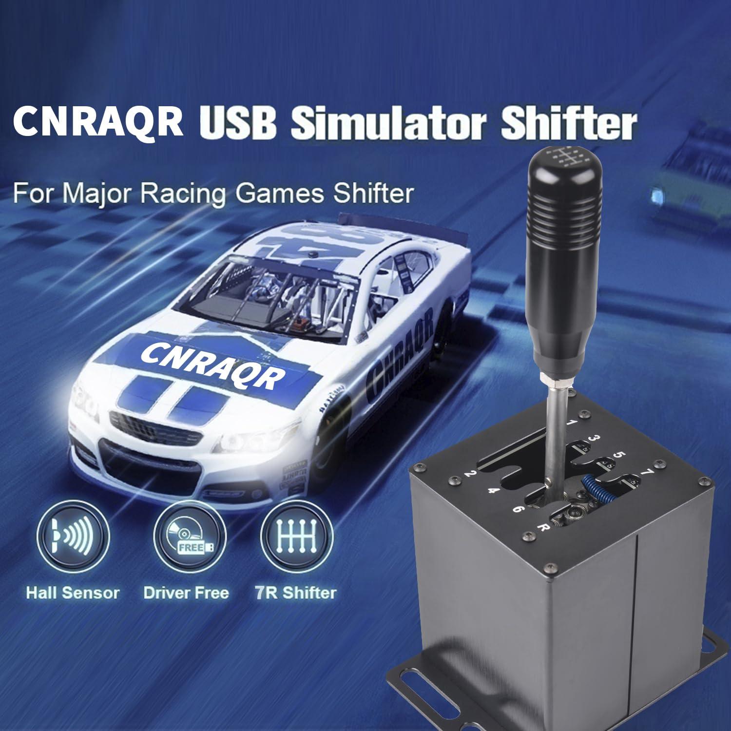 Simulador USB Shifter ZHSYMX 7+R para PC Compatible G29 G27