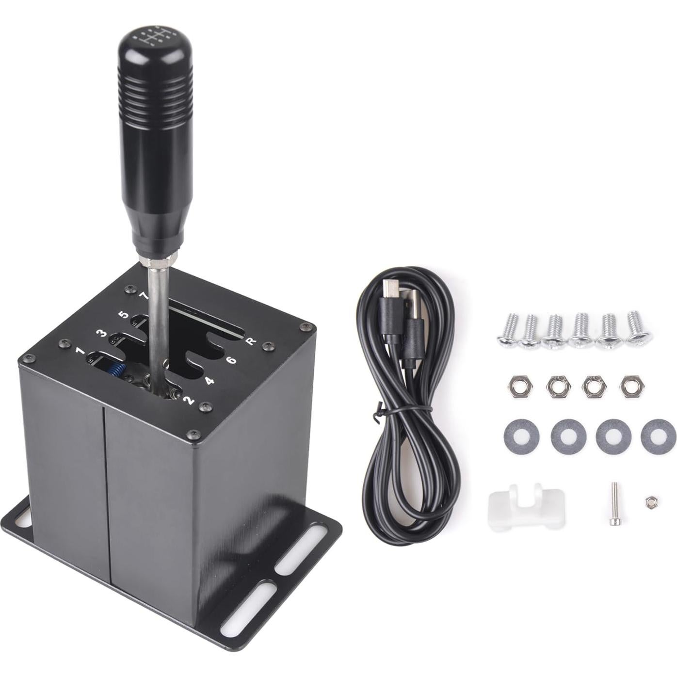 Simulador USB Shifter ZHSYMX 7+R para PC Compatible G29 G27