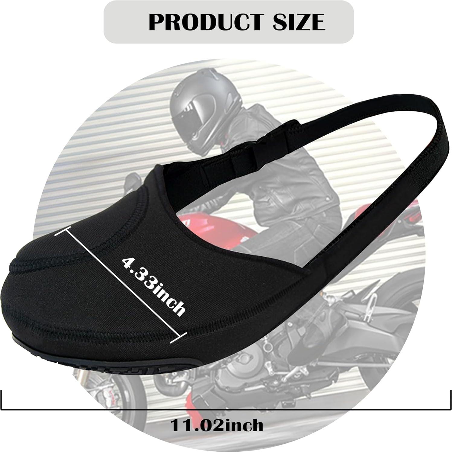 Protector de Zapatos Stacool para Motocicleta Ajustable Antideslizante