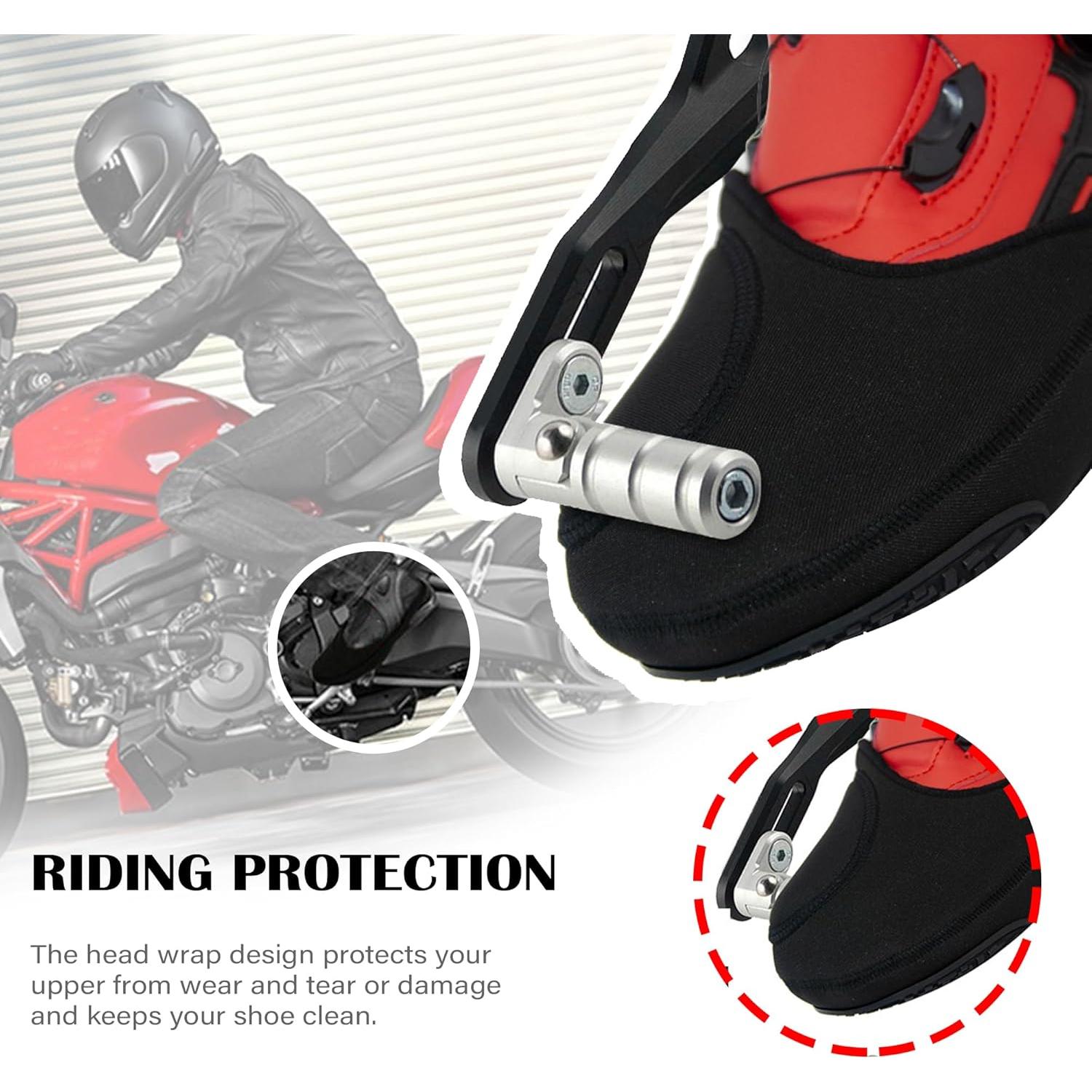 Protector de Zapatos Stacool para Motocicleta Ajustable Antideslizante