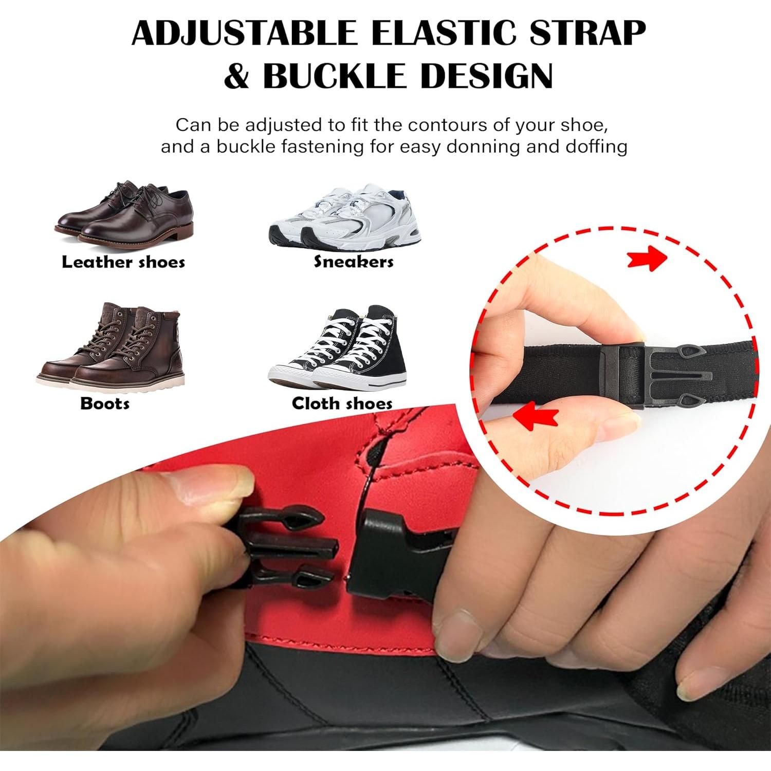 Protector de Zapatos Stacool para Motocicleta Ajustable Antideslizante