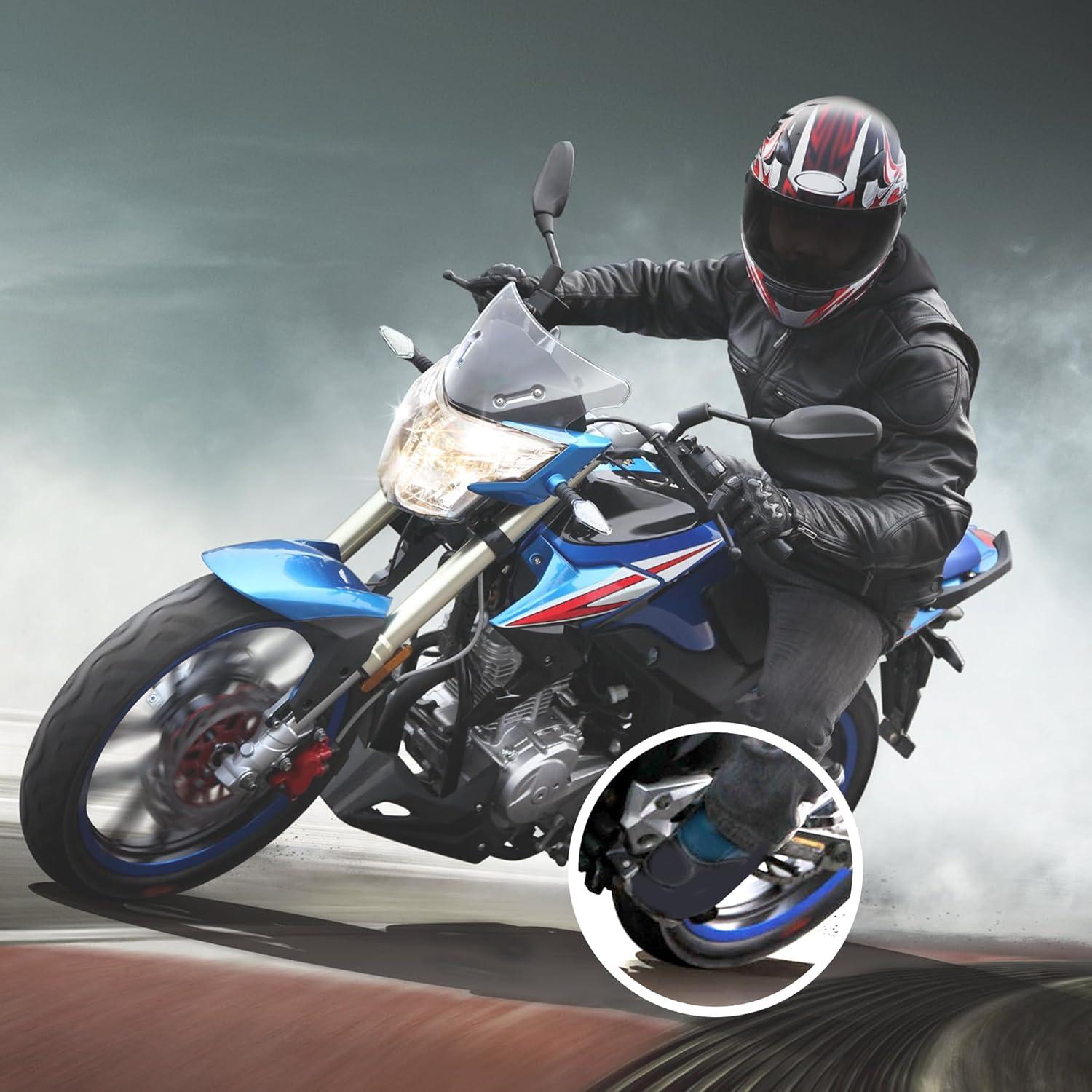 Protector de Zapatos Stacool para Motocicleta Ajustable Antideslizante