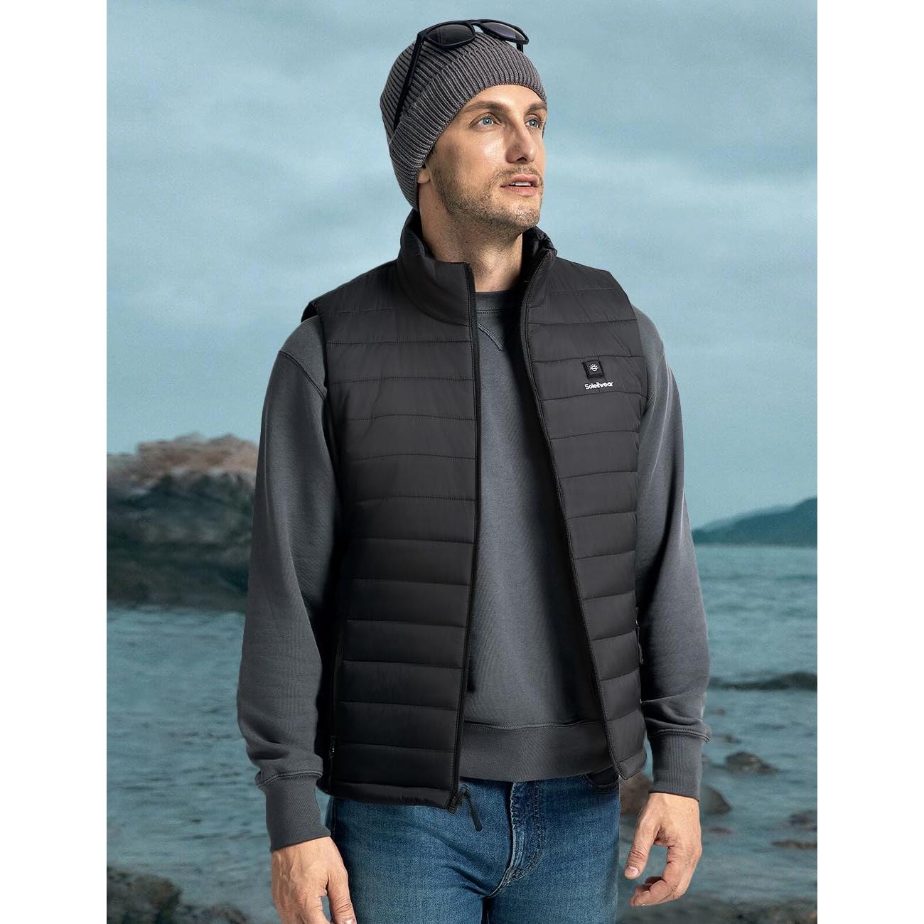 Chaleco Térmico Soleilwear para Hombres 9 Zonas Calentamiento