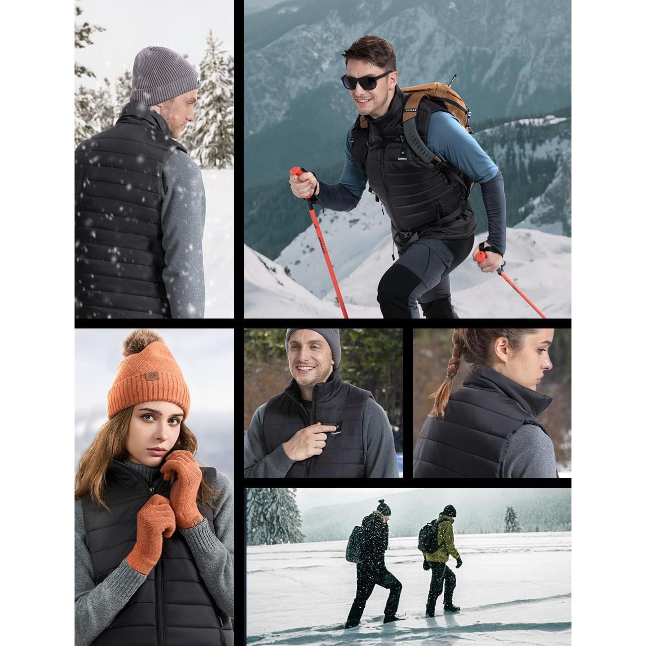 Chaleco Térmico Soleilwear para Hombres 9 Zonas Calentamiento