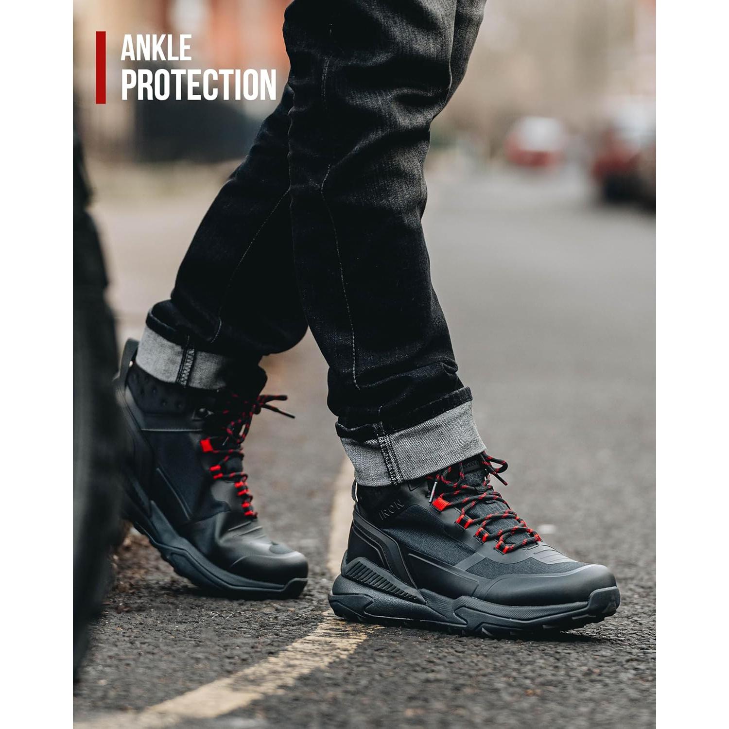 Botas de Motocicleta IRON JIA'S Ms6005 Impermeables 10.5