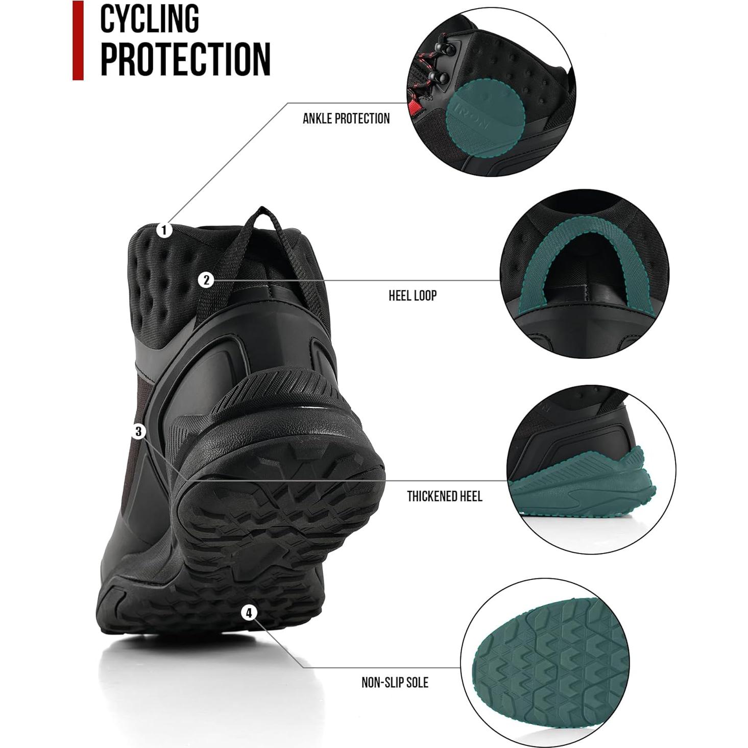 Botas de Motocicleta IRON JIA'S Ms6005 Impermeables 10.5