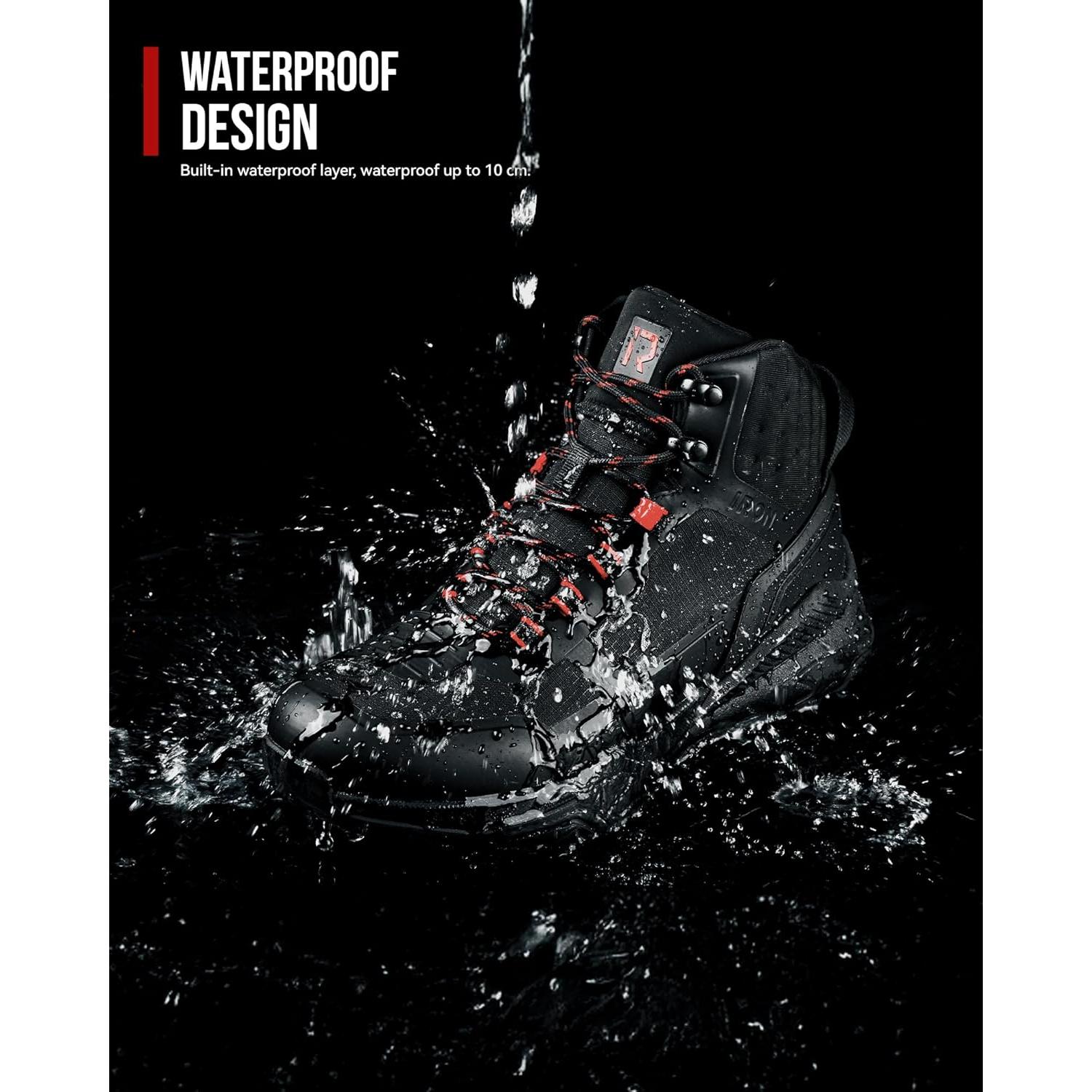 Botas de Motocicleta IRON JIA'S Ms6005 Impermeables 10.5